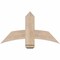Ekena Millwork Bellingham Smooth Timber Gable Bracket, Douglas Fir, 36"W x 19"H x 3 1/2"D x 5 1/2"F, 13/12 Pitch GBW036X19X0406BEL00SDF - alternate 1